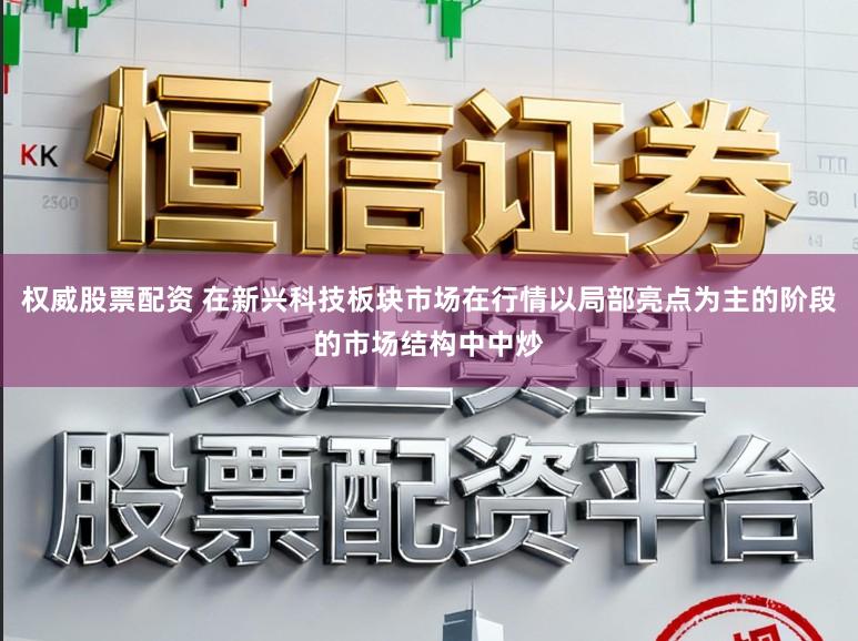 权威股票配资 在新兴科技板块市场在行情以局部亮点为主的阶段的市场结构中中炒