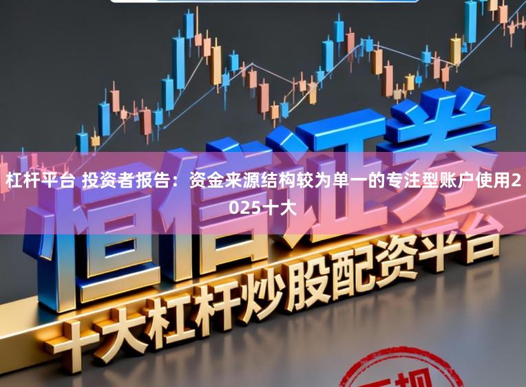 杠杆平台 投资者报告:资金来源结构较为单一的专注型账户使用2025十大