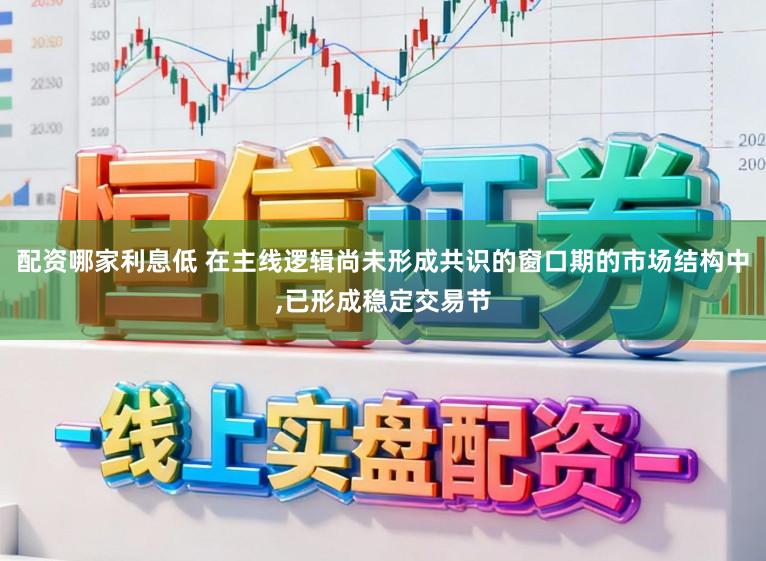 配资哪家利息低 在主线逻辑尚未形成共识的窗口期的市场结构中,已形成稳定交易节