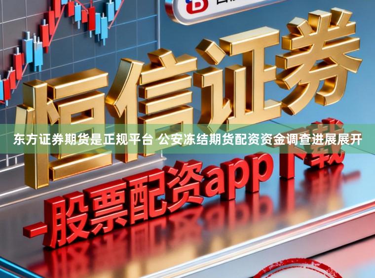 东方证券期货是正规平台 公安冻结期货配资资金调查进展展开
