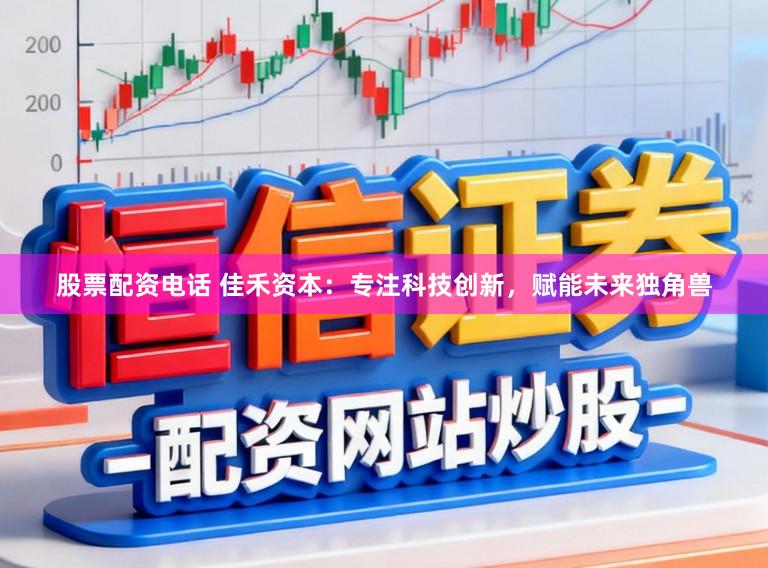 股票配资电话 佳禾资本：专注科技创新，赋能未来独角兽