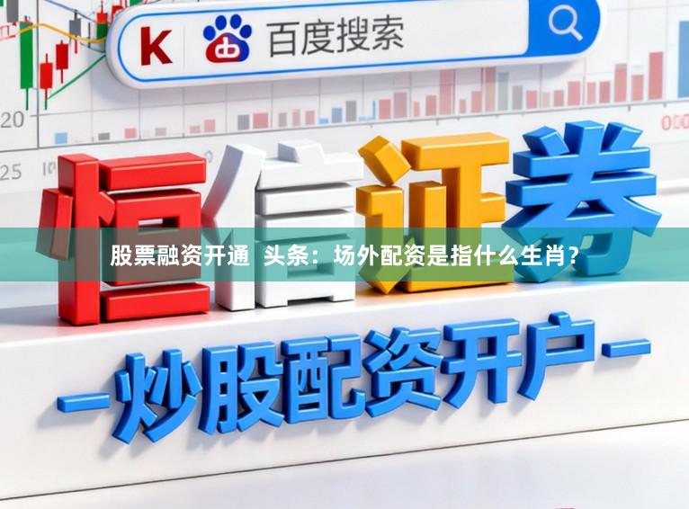 股票融资开通  头条：场外配资是指什么生肖？