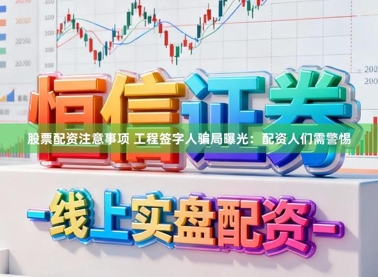 股票配资注意事项 工程签字人骗局曝光：配资人们需警惕