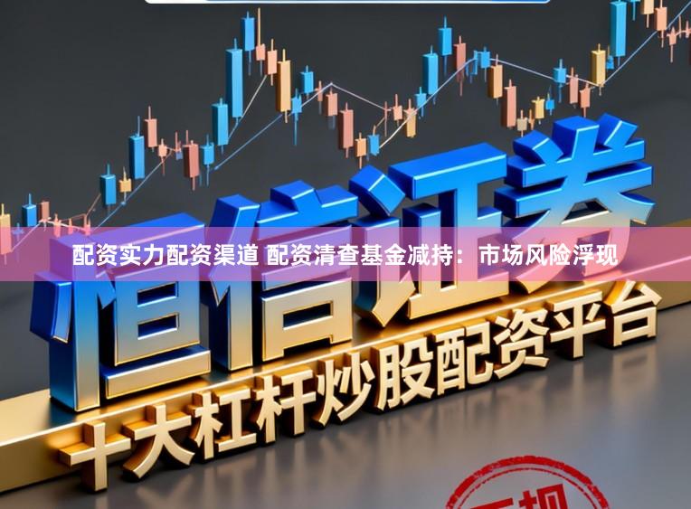配资实力配资渠道 配资清查基金减持：市场风险浮现